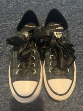 Converse Lift Double Stack Platform  Low-Top Shoes Plaid tartan UK 5.5