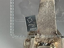 1 gram Platinum Valcambi Bar 2487.97 per troy oz