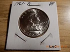 1961 D FRANKLIN HALF DOLLAR 90% SILVER RAW COIN UNC.