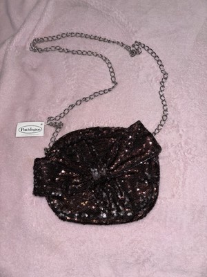 Kathy Ireland Patchington Brown Sequence Bow Purse