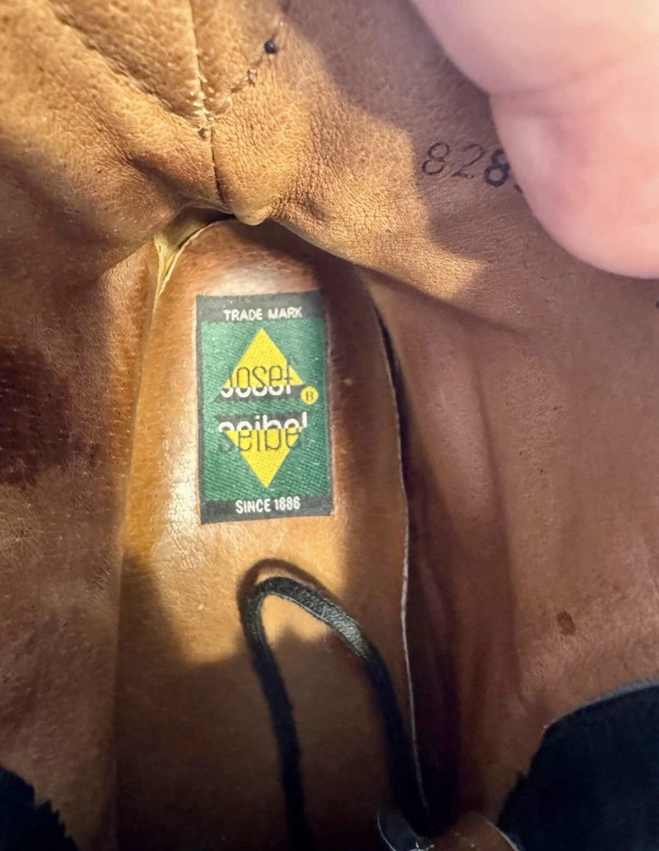 Josef Seidel Women’s Lace Up Leather Boots Size 38 (7.5) - Image 3 of 4