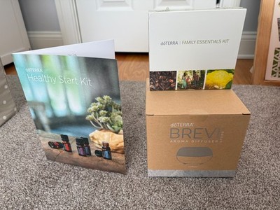 doTERRA Family Essentials Kit - 5ml (Pack of 10) included Brevi diffuser 