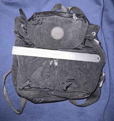 Kipling Drawstring Backpack EUC Kipling Drawstring Backpack Forest Green Lightweight Travel  main image 3