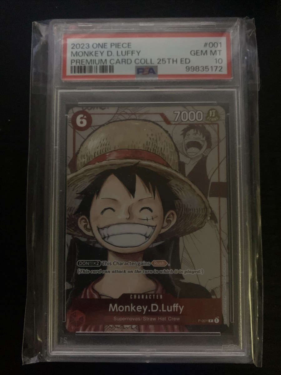 Monkey.D.Luffy (Alternate Art) P-001 One Piece Promotion