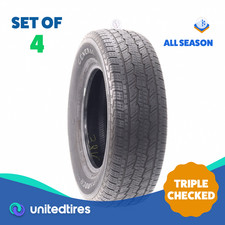 Set Of 4 Used 25570r17 General Grabber Hts 112s - 6-832 16o8t