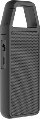 2GO Hooky Bluetooth Lautsprecher Wireless Tragbarer Audio 300 mAh Schwarz