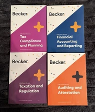 Becker CPA Exam Review Textbook 2025