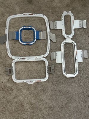 Melco Embroidery Mighty Hoops Bundle Of 5. All In Good Condition