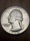 1934-D Washington Quarter  Very Fine Actual Coin One Great Price