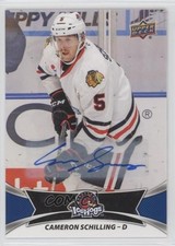 2016-17 Upper Deck AHL Auto Cameron Schilling #45 Auto 7di