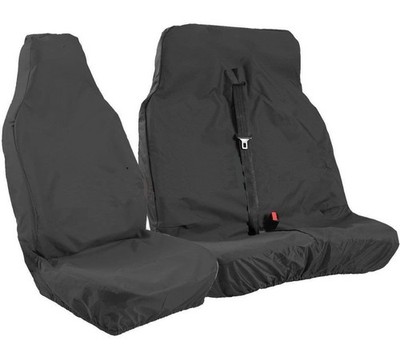 Seat Cover Vans Fits CITROEN DISPATCH 2024 Heavy Duty Waterproof Black 2 1