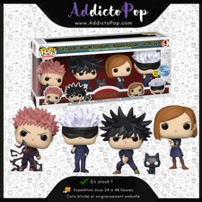 Funko Pop! Jujutsu Kaisen [4-Pack] - Yuji Itadori/Megumi Fushiguro/Nobara Kugisa