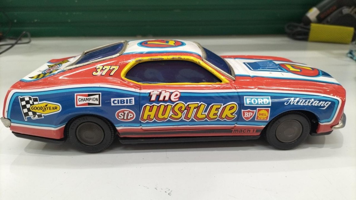 ブリキ FORD MUSTANG マッハ1 70s T.P.S. Topre T.P.S tin Toy Car Mustang Mach 1 Friction F/S FEDEX | eBay
