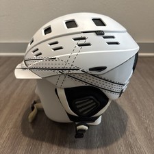 SMITH Helmet Variant Brim Ski Snowboard - White - Size Small X-static
