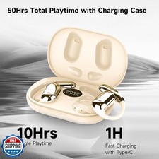 WEIBEIQI Open Ear Bluetooth 5.4 Earbuds, Wireless Headphones Sport Over Earph...