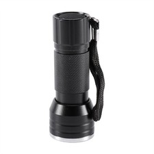 C-High Quality UV 21 LED Flashlight Torch Light Lamp Aluminium Violet Backlight