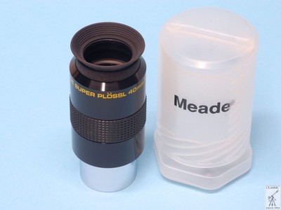 MEADE Series 4000 Super Plössl 40mm 1 ¼'' Eyepiece Okular, Made in Japan [611241]
