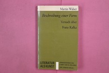 278452 Martin Walser BESCHREIBUNG EINER FORM CARL HANSER VERLAG Versuch über