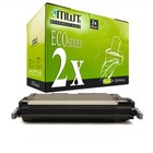 2X MWT ECO Cartouche NOIRE Pour HP Color LaserJet 3800-DTN CP-3505-X 3600-DN