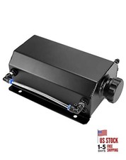 Coolant Radiator Tank, 2L Aluminum Coolant Radiator Overflow Reservoir