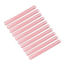 —10Pcs Comb Binding Spines 150 Pages 30 Ring Plastic Binder Combs Easy To Open