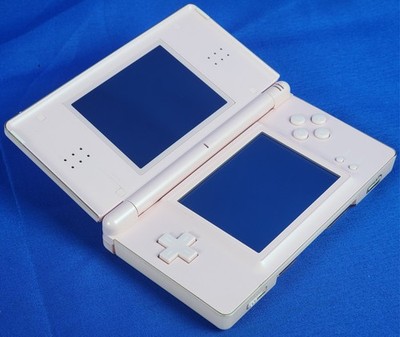 Nintendo DS Lite Handheld Game Console USG-001 Coral Pink - No