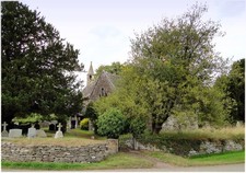 Photo A3 St Lawrence, Bishopstone Bishopstone/SO4143 The parish cat sta c2011
