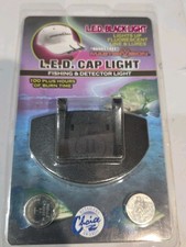 Ultra Bright Hand Free LED Clip on Cap Light for Fishing Camping Baseball Cap