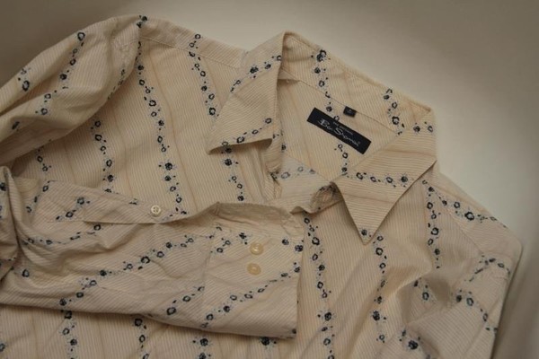 Men Ben Sherman Shirt Beige 42 / XL / 50