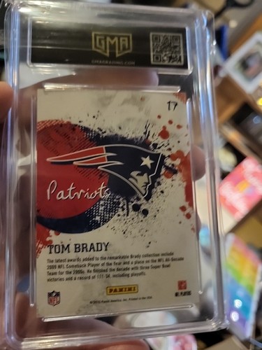 2010 Score Tom Brady #17 Franchise - Picture 4 of 4