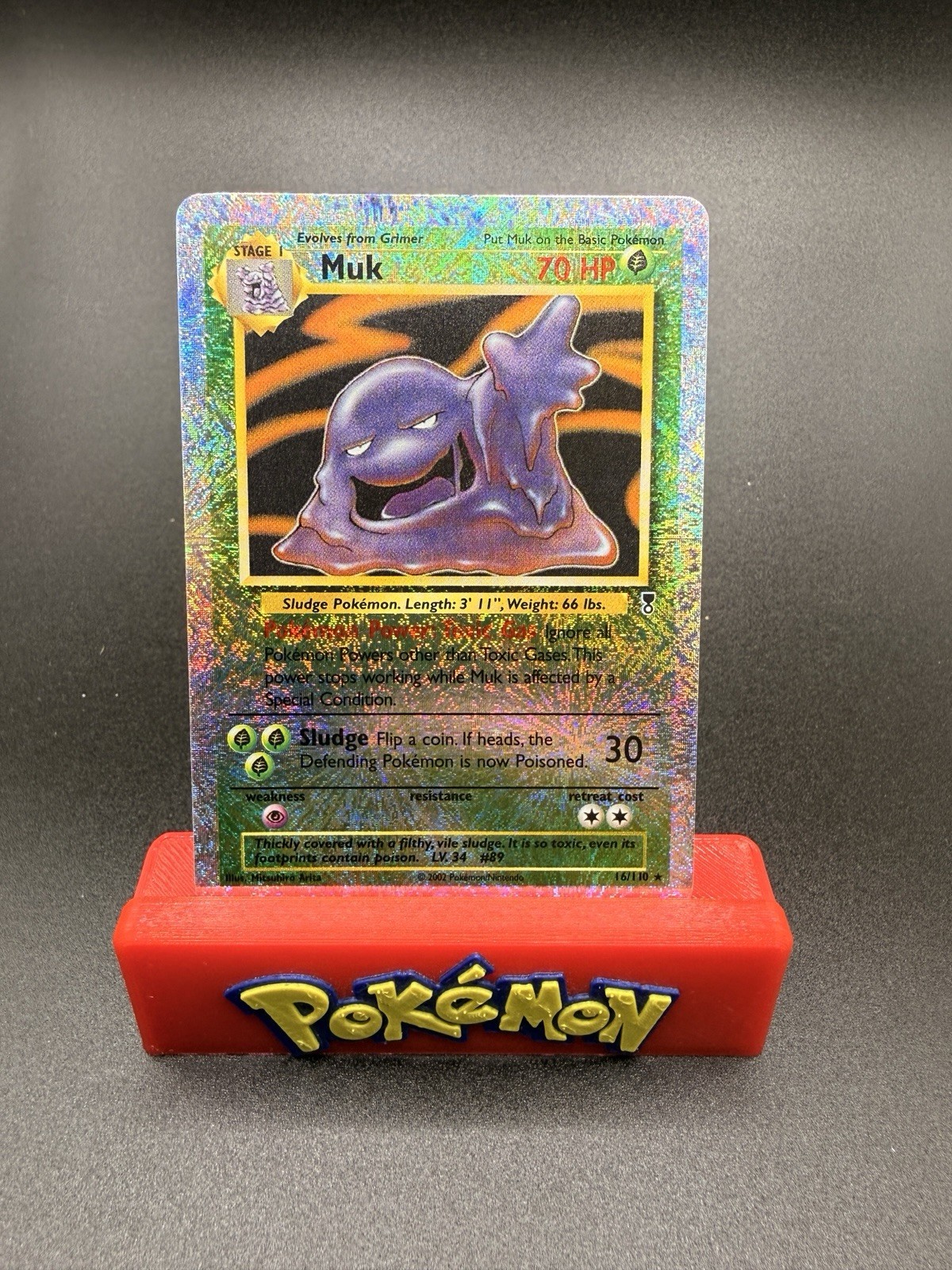 Pokémon TCG Legendary Collection Reverse Holo Muk 16/110 Rare NM