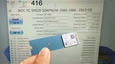 Western Digital PC SN520  256GB NVMe 2280 SSD SDAPNUW-256G-1006
