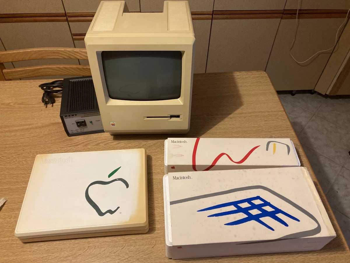 Macintosh M0001 1984 128 k original - EN CAJA ORIGINAL - ¡Hallazgo único en la vida!
