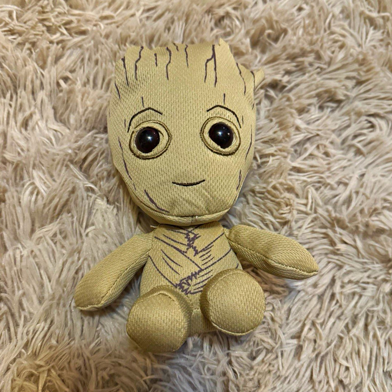 Ty Marvel Groot Teenie Beanie Plush Stuffed Animal Ages 3-5 Years 3-4