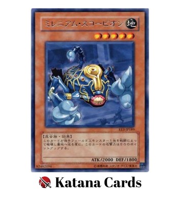 Yugioh Cards | Millennium Scorpion Rare | EE3-JP189 Japanese