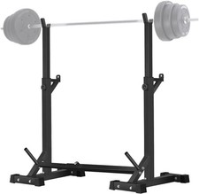 Adjustable Squat Rack Stand Multi-Function Ba...