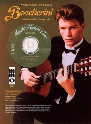 Boccherini - Guitar Quintet No. 4 in D, Fandango (English) Compact Disc Book