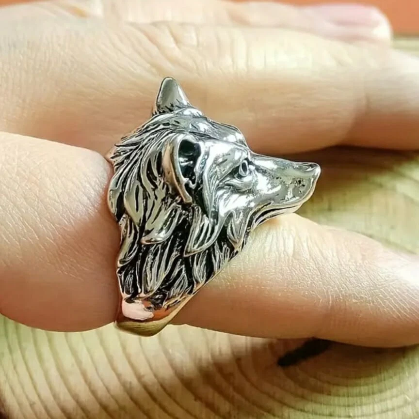 wolf ring products for sale | eBay