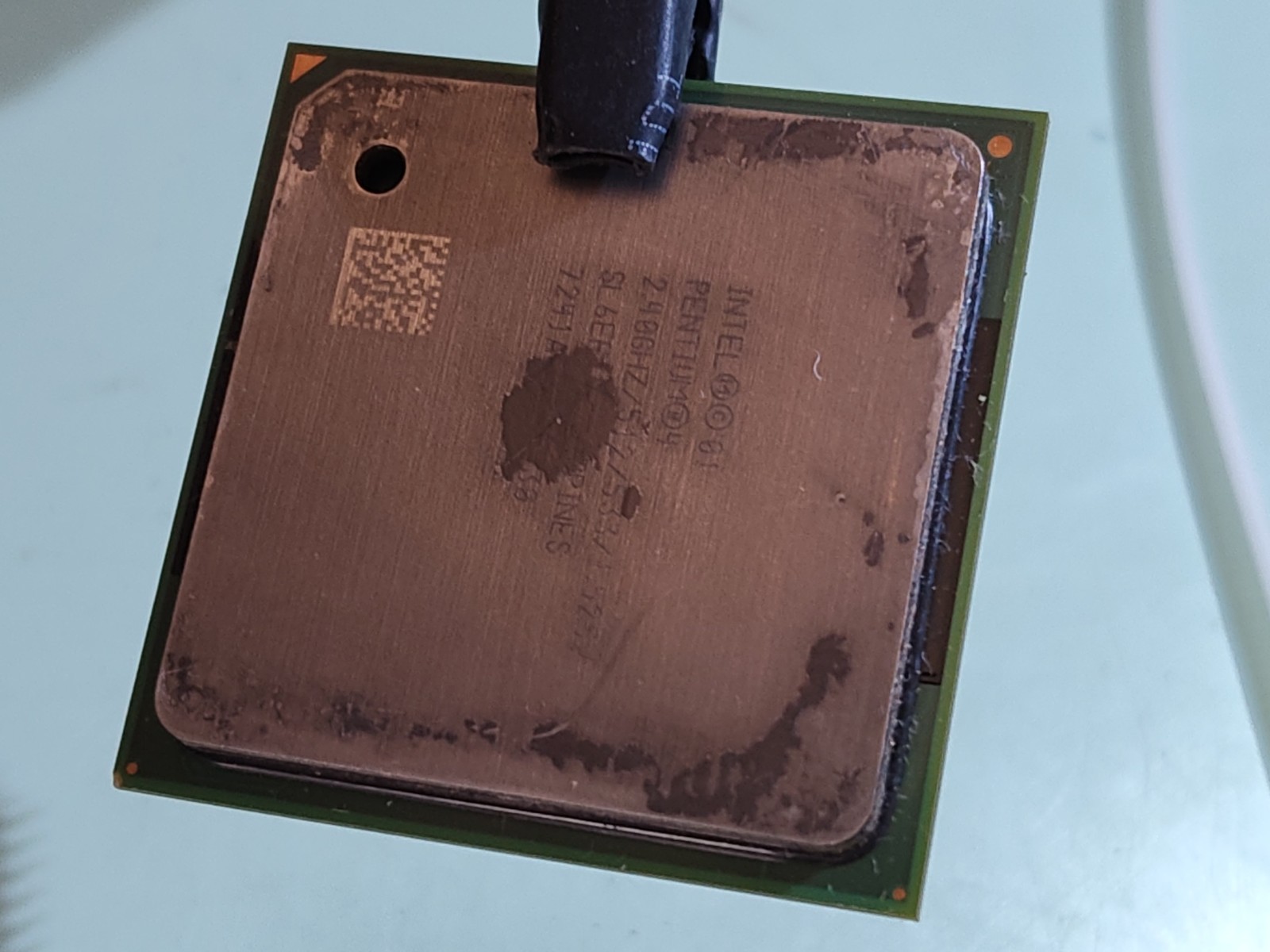 CPU Microprocessore INTEL PENTIUM 4 1,60 GHz SL5VH Socket 478 per PC computer