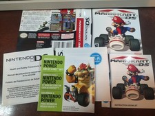 Mario Kart Nintendo DS Cover Artwork Booklet Manual ONLY