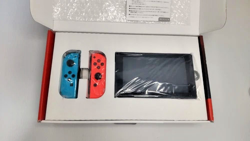 Nintendo Switch HAC-001(-01) Neon Red Blue Console Joy-Con Charger Tested JP F/S