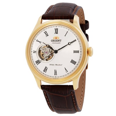 Orient Open Heart Automatic White Dial Men's Watch AG00002W