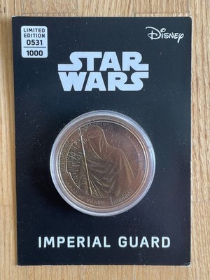 Collectable Star Wars Commemorative Coin, Imperial Guard, limited, 531 / 1000