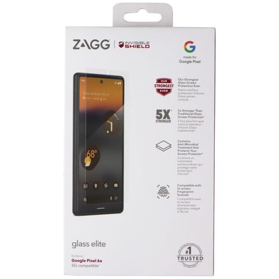 ZAGG InvisibleShield (Glass Elite) Screen Protector for Google Pixel 6a  Clear