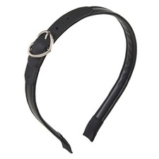 Metal Buckle Leather Headpiece Headband Punk Gothic Rock Tiaras Accessories