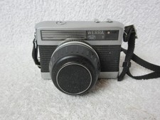 Vintage Werra Carl Zeiss Tessar Jena Silver & Black Film Camera