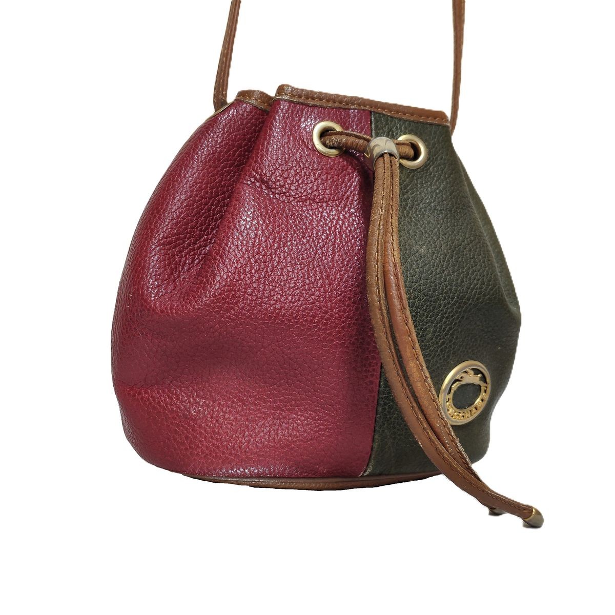 Rare Longchamp Longchamp Drawstring Shoulder Bag … - image 8