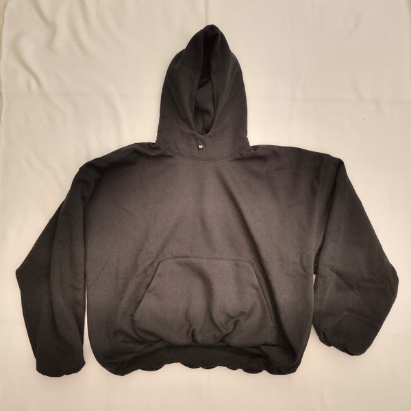 Yeezy Gap Engineered by Balenciaga Logo Hoodie Black (Size: S)