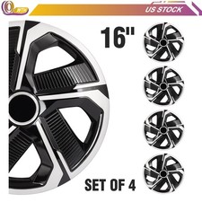 4x New Full Set Wheel Hub Caps Fits 16 Inch Tire R16 Wheels Snap On Car Trucks 4x New Full Set Wheel Hub Caps Fits 16 Inch Tire R16 Wheels Snap On Car Trucks