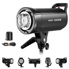 Godox SK400II-V 400Ws Photo Studio Strobe 400Ws with LED Lamp , Daylight